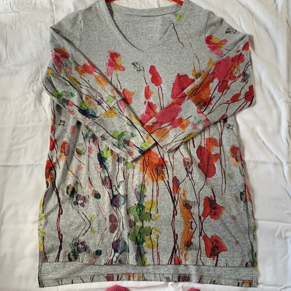 Soft Surroundings Pullover vneck tunic